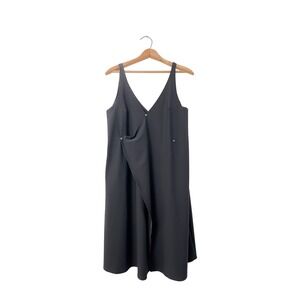 ADAY Over In One Dress Black Nylon Blend - M